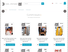 Tablet Screenshot of next-look.com
